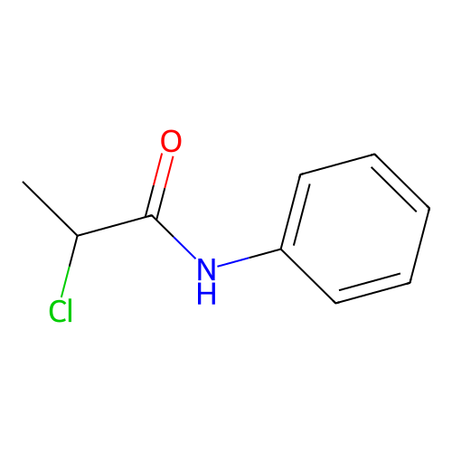 2-chloro-N-phenylpropanamide structure