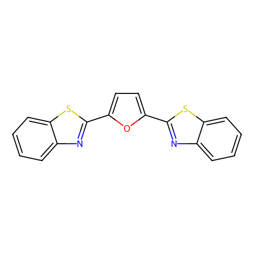 2-(5-(1,3-Benzothiazol-2-YL)-2-furyl)-1,3-benzothiazole structure