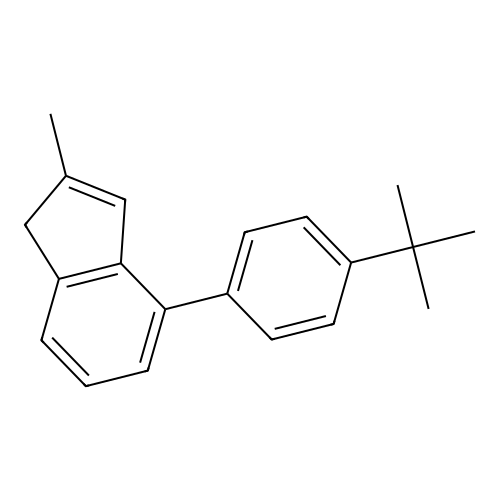 4-(4-(tert-Butyl)phenyl)-2-methyl-1H-indene structure