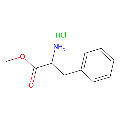 Methyl 3-phenyl-DL-alaninate hydrochloride structure