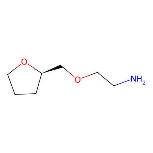 (R)-2-((Tetrahydrofuran-2-yl)methoxy)ethanamine structure