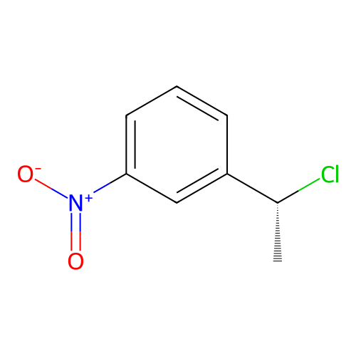 1-[(1R)-1-chloroethyl]-3-nitrobenzene structure