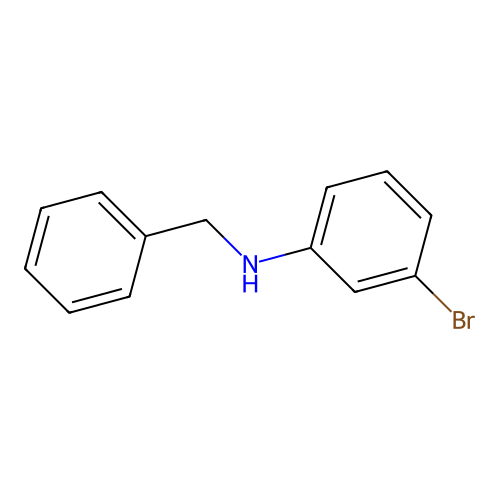 N-Benzyl-3-bromoaniline structure