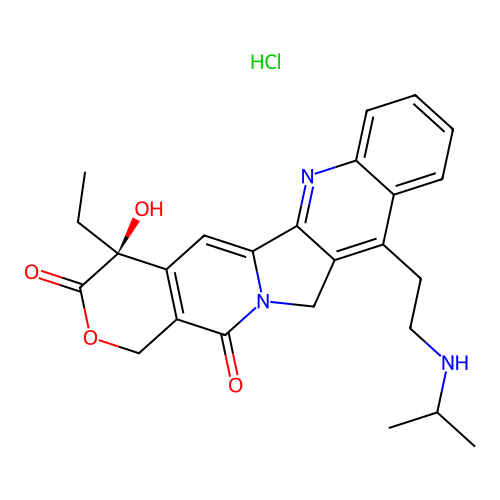 Belotecan Hydrochloride structure