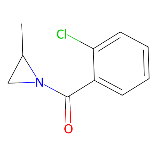 Aziridine, 1-(o-chlorobenzoyl)-2-methyl- structure