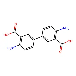 3,3'-Dicarboxybenzidine structure