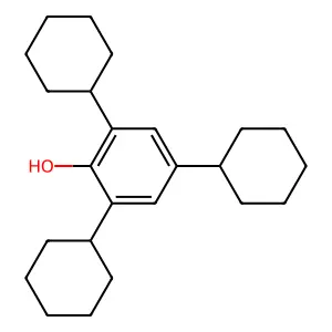 2,4,6-Tricyclohexylphenol structure
