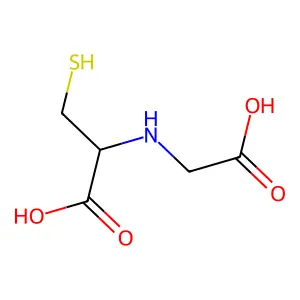 N-(Carboxymethyl)-DL-cysteine structure