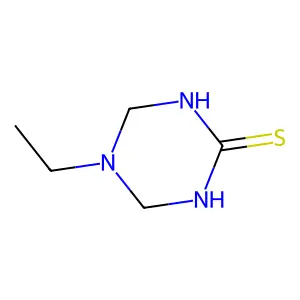 5-Ethyl-1,3,5-triazinane-2-thione structure