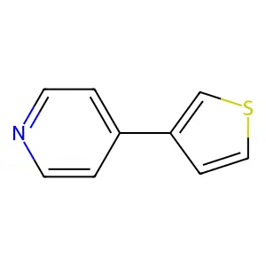 4-(3-Thienyl)pyridine structure