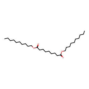 Nonanedioic acid, 1,9-didecyl ester structure