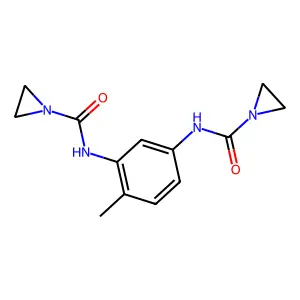 2,4-Bis(3,3-ethyleneureido)toluene structure