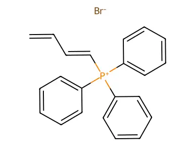 (Buta-1,3-dien-1-yl)(triphenyl)phosphanium bromide structure