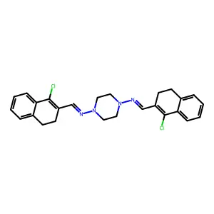 1-(1-chloro-3,4-dihydronaphthalen-2-yl)-N-[4-[(1-chloro-3,4- structure