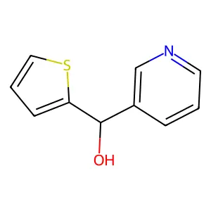 Pyridin-3-yl(thiophen-2-yl)methanol structure