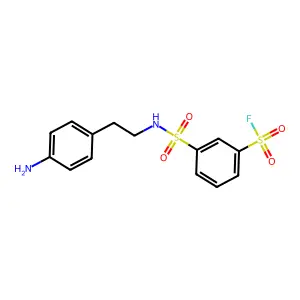 Quinolinium, 6,6'-(p,p'-biphenylylenebis(carbonylimino))bis(1-ethyl-, ditosylate structure