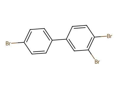 3,4,4'-Tribromobiphenyl structure