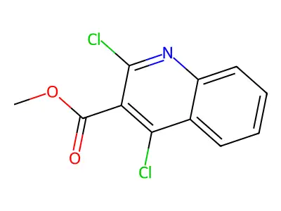Methyl 2,4-dichloroquinoline-3-carboxylate structure
