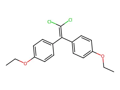 1-[2,2-Dichloro-1-(4-ethoxyphenyl)vinyl]-4-ethoxybenzene structure