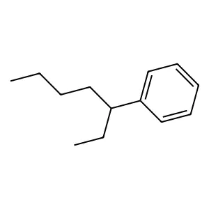 (3-Heptyl)benzene structure