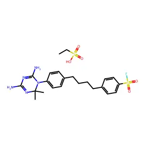 2-(methylcarbamoyloxy)ethyl N-methylcarbamate structure