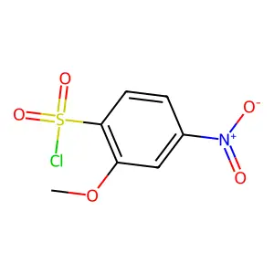 2-Methoxy-4-nitrobenzenesulfonyl chloride structure