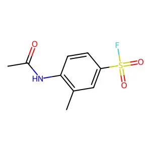4-乙酰氨基-3-甲基苯-1-磺酰氟 structure