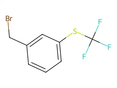 1-(Bromomethyl)-3-((trifluoromethyl)sulfanyl)benzene structure