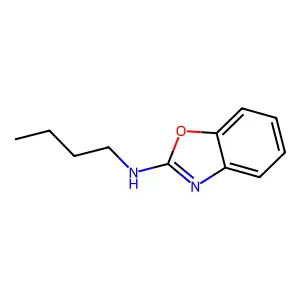 2-Benzoxazolamine, n-butyl- structure
