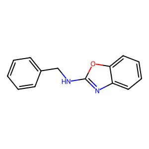 N-Benzyl-2-benzoxazolamine structure