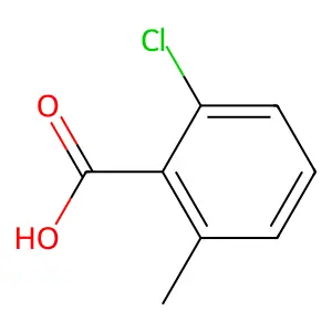 2-氯-6-甲基苯甲酸 structure