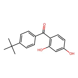 (4-tert-Butylphenyl)(2,4-dihydroxyphenyl)methanone structure