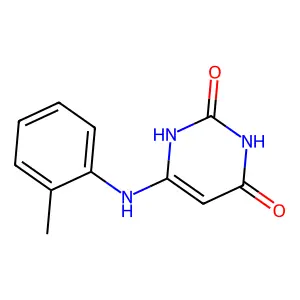 6-(2-Methylanilino)pyrimidine-2,4(1H,3H)-dione structure