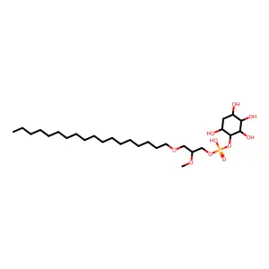 Ethyl (8-((4-(N,N-diethylsulfamoyl)phenethyl)amino)-2,3-diphenylpyrido[2,3-b]pyrazin-6-yl)carbamate structure