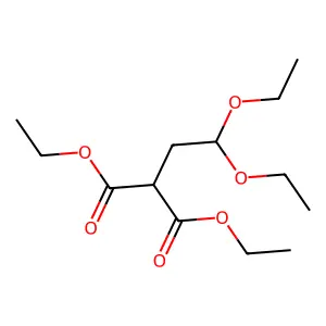 Diethyl 3,3-Diethoxypropane-1,1-dicarboxylate structure