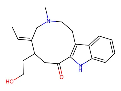 Burnamicine structure