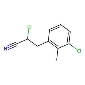 α,3-二氯-2-甲基苯丙腈 structure