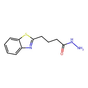 4-(1,3-Benzothiazol-2-yl)butanehydrazide structure