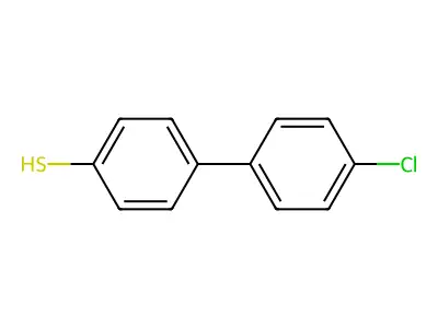 4'-Chloro-[1,1'-biphenyl]-4-thiol structure