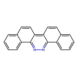 Benzo(h)naphtho(1,2-c)cinnoline structure