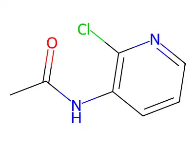 N-(2-chloropyridin-3-yl)acetamide structure