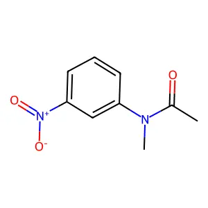 N-Methyl-N-(3-nitrophenyl)acetamide structure