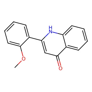 2-(2-Methoxyphenyl)-4(1H)-quinolinone structure