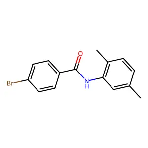 4-溴-N-(2,5-二甲基苯基)苯甲酰胺 structure
