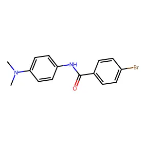 4-Bromo-N-[4-(dimethylamino)phenyl]benzamide structure