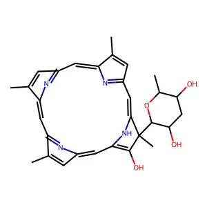 Tolyporphine K structure