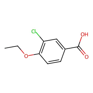 3-Chloro-4-ethoxybenzoic acid structure