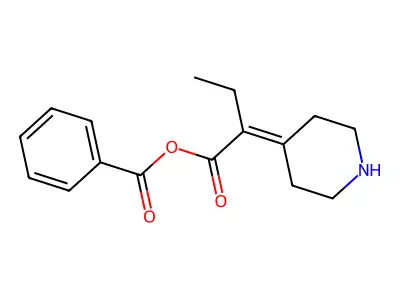 Ethyl (1-benzoyl-4-piperidinylidene)acetate structure
