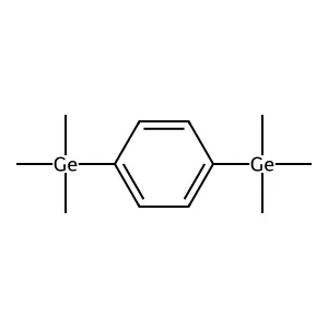 Germane, 1,4-phenylenebis(trimethyl-)- structure