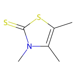 2(3H)-Thiazolethione, 3,4,5-trimethyl- structure